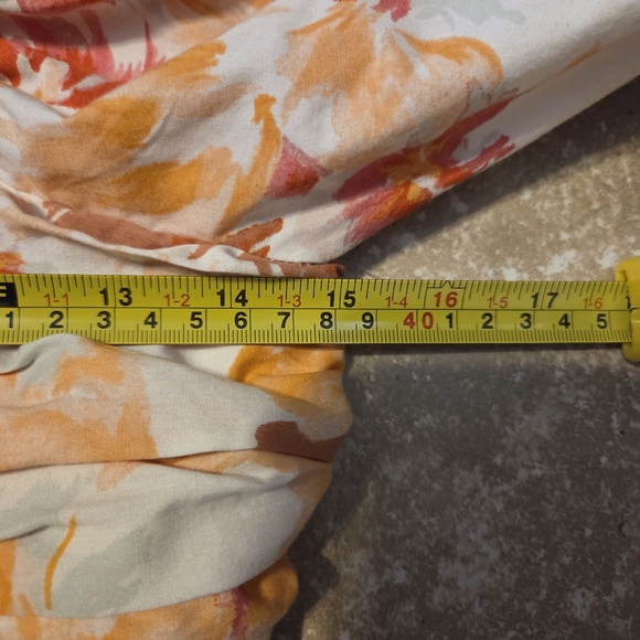 Abercrombie & Fitch Women's Emerson Poplin Puff Sleeve Mini Babydoll Dress Sz S - Picture 14 of 15